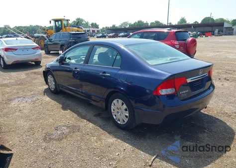 2011 Honda Civic Vp from USA, damaged, VIN 19XFA1F32BE003457